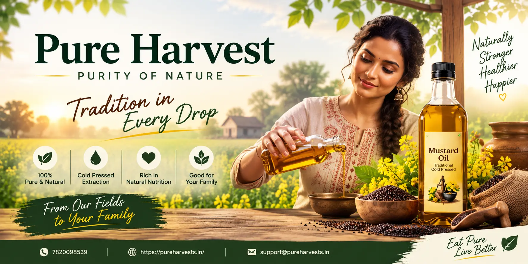 Pure Harvest Mustard Oil